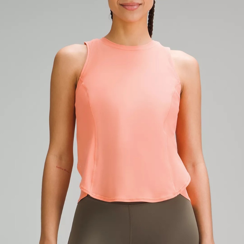 Lululemon Fold-Over Running Tank Top